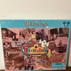 Disneyland 50th Anniversary Puzzle Disney Parks 500 piece